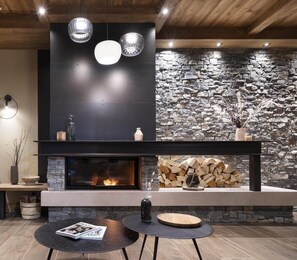 Interior - Wifi, fitness, swimming pool, balcony, parking, tv, ski locker, 75m², Le Grand Bornand (Le Grand-Bornand)