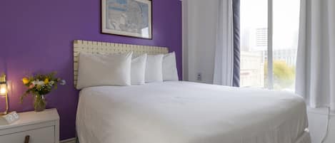 1 bedroom, in-room safe, iron/ironing board, WiFi (free)