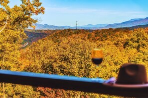 Utsikt fra overnattingsstedet