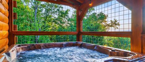 Bañera de hidromasaje exterior