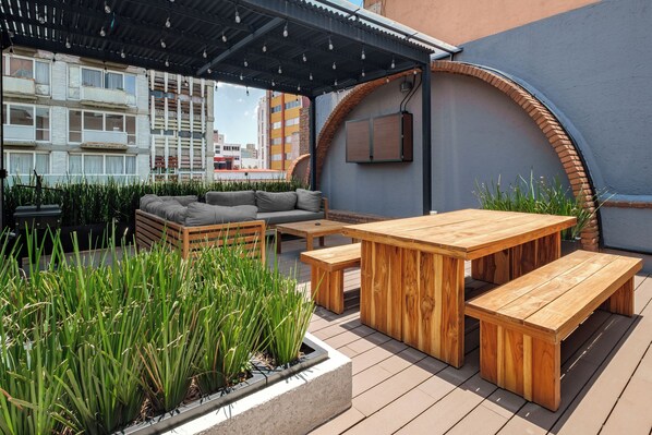 Appartement Premier | Terrasse/patio