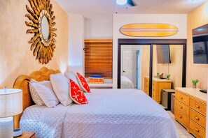 1 dormitorio, escritorio, tabla de planchar con plancha y wifi gratis