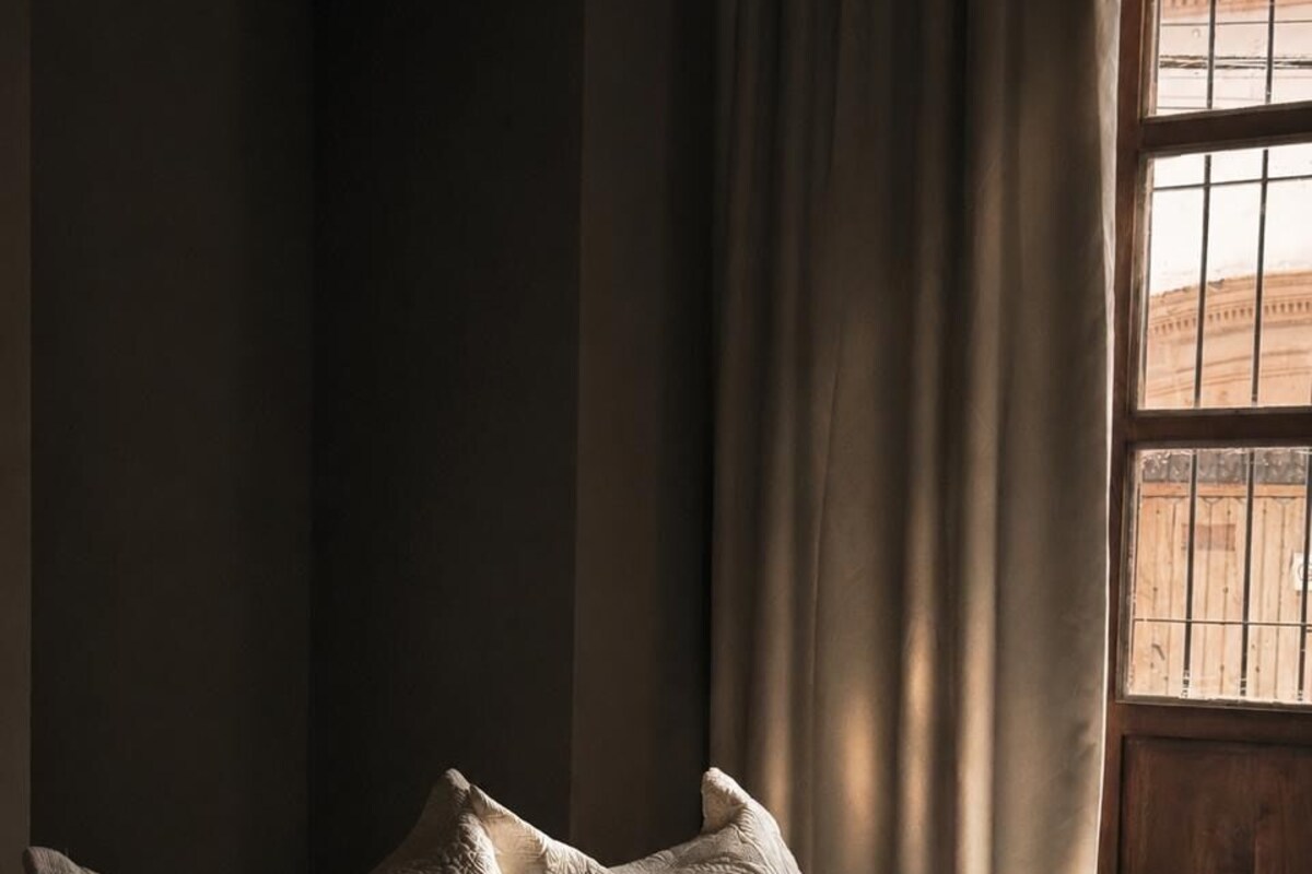 Premium bedding, desk, laptop workspace, iron/ironing board (on request)