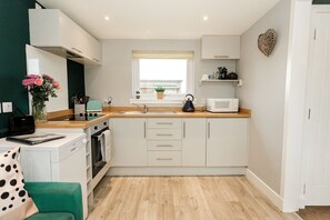 Fridge, microwave, freezer, ice maker