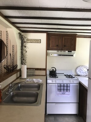 KĂŒhlschrank, Mikrowelle, Ofen, Herdplatte