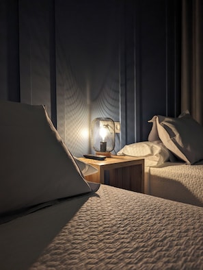 Economy-Zweibettzimmer | Schallisolierte Zimmer, kostenloses WLAN, Bettwäsche