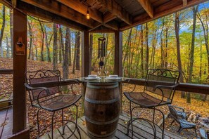 Terrace/patio - Boho Bear Cave of Blue Ridge (Blue Ridge)