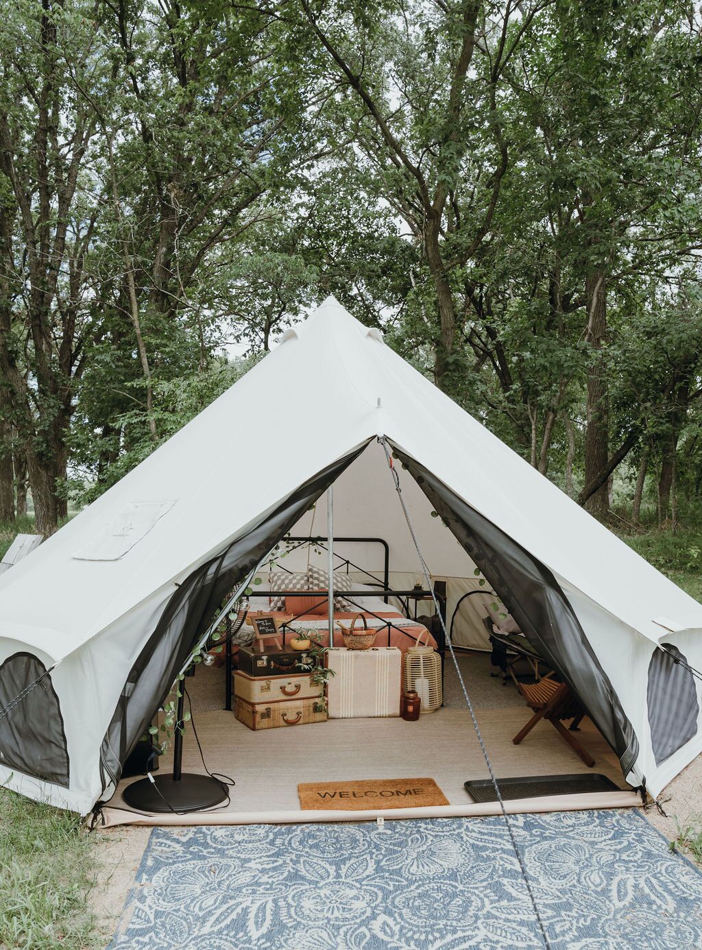 Cedar Tent at The Grove Glamping