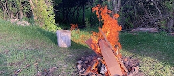Camping, but more comfy