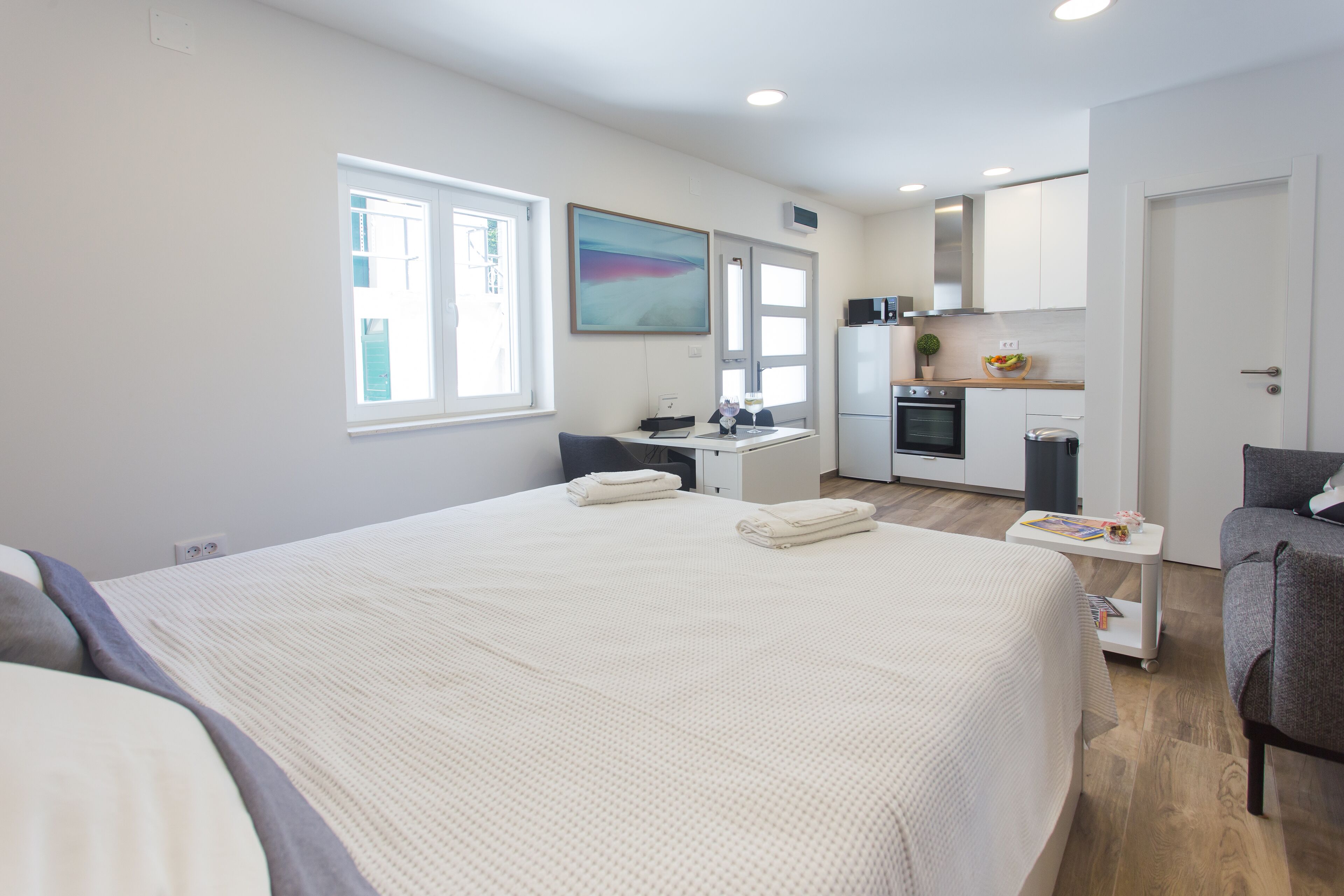 1 soveværelse, skrivebord, strygejern/strygebræt, gratis Wi-Fi