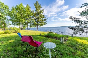 Property grounds - PRISTINE ROUND LAKE WITH EXPANSIVE LAKE VIEWS.  (Round Lake Centre)