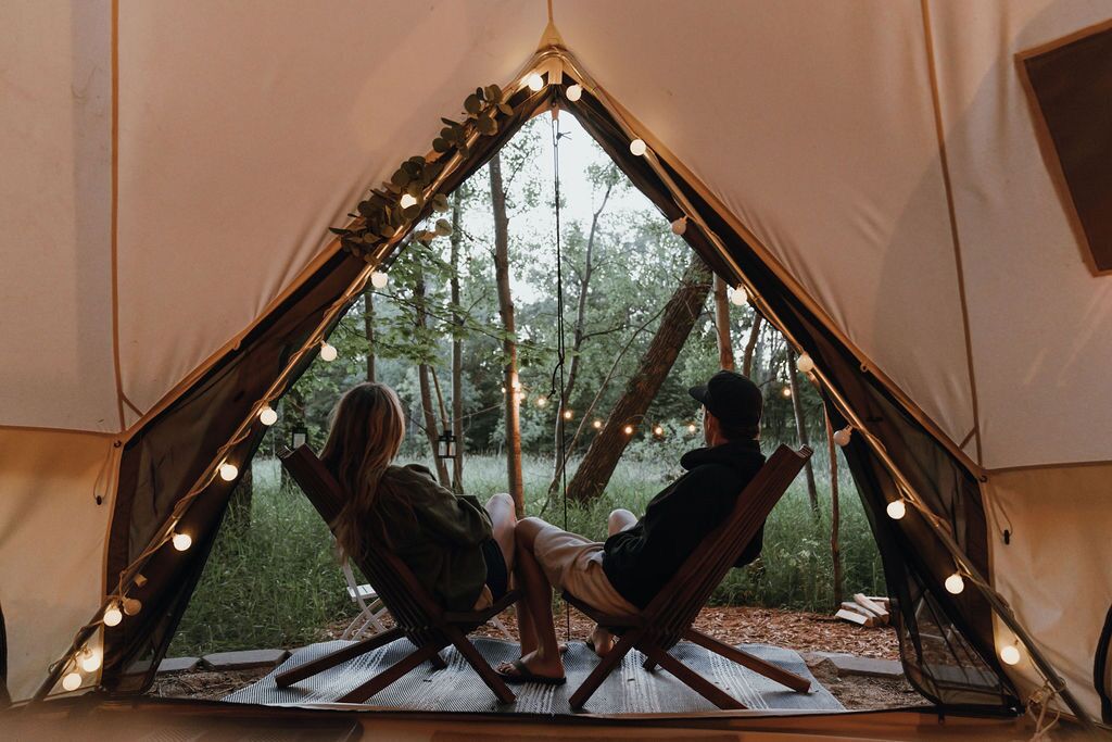 Spruce Tent at The Grove Glamping