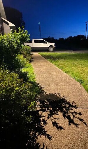 Picture perfect views next to lake and trails
