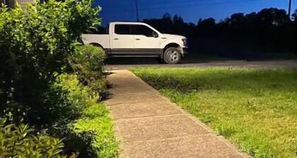 Picture perfect views next to lake and trails