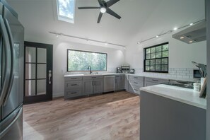 Fridge, microwave, stovetop, dishwasher - Mtn Views: Colonial Home on Kingdom Trails! (East Burke)