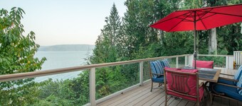Spacious Home with Hood Canal Views, Hot Tub, Game Room & Dog Friendly