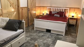 1 Schlafzimmer, Bügeleisen/Bügelbrett, Bettwäsche