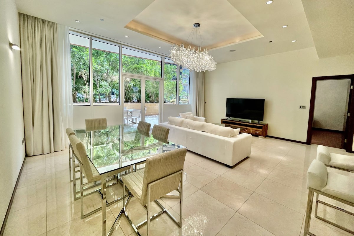 Deluxe-lejlighed | 1 soveværelse, premium-sengetøj, mørklægningsgardiner