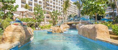 Indendørs pool, udendørs pool