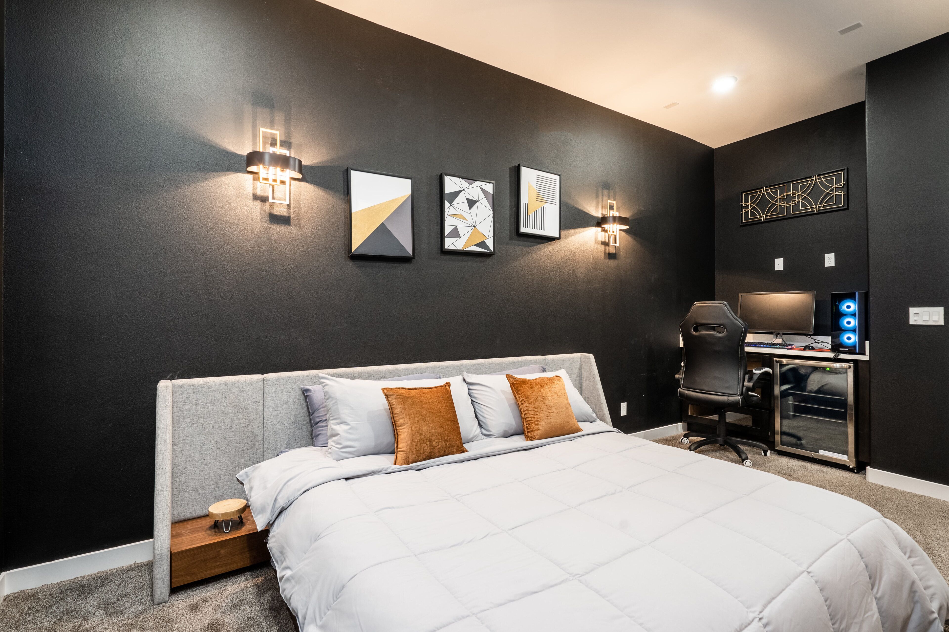 4 sovrum, skrivbord, strykjärn/strykbräda och gratis wi-fi