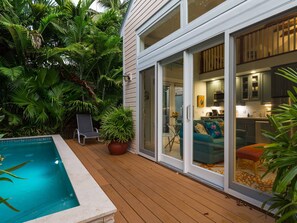 Terrace/patio - Serenity by AvantStay | Guest House in Old Town w/ Shared Pool (Key West)