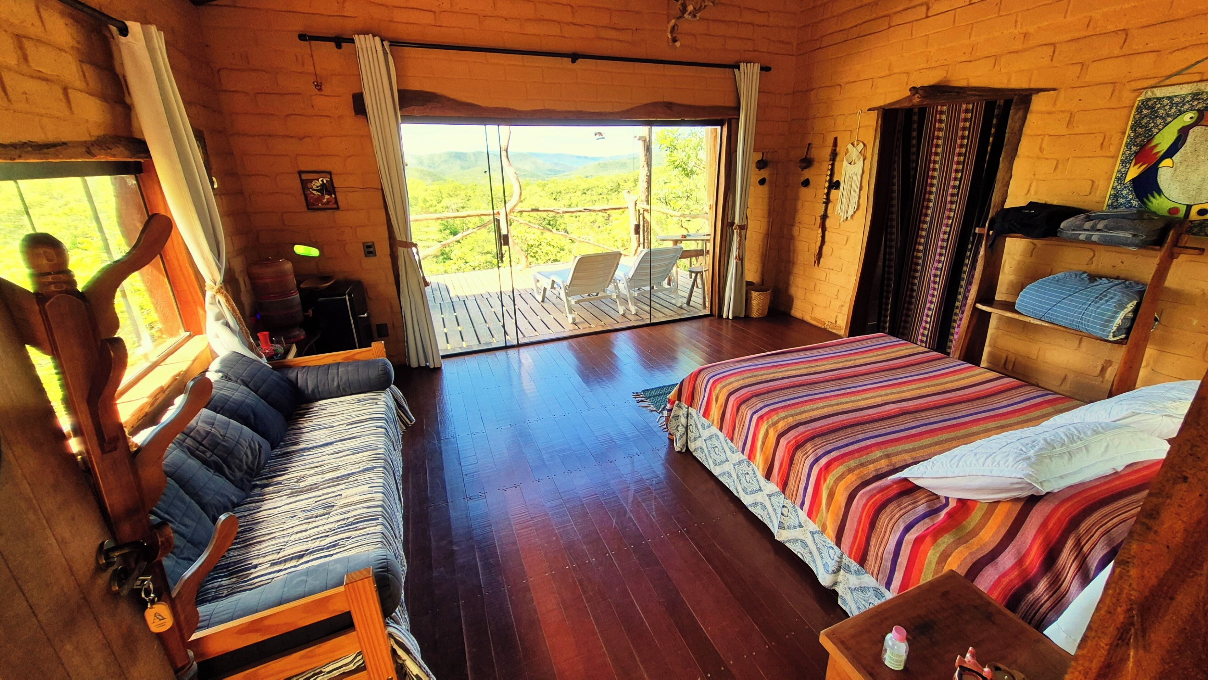 Ninho das Araras | 1 quarto, frigobar, individualmente mobiliados