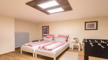 3 sovrum, gratis wi-fi och sÀngklÀder