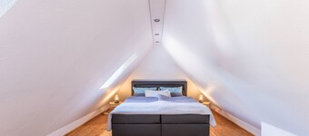 Ferienwohnung "Blumenhaus Friedrichstadt" mit WLAN