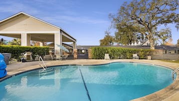 Seasonal outdoor pool