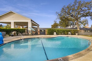 Seasonal outdoor pool