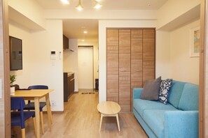 Basic-Apartment, 1 Schlafzimmer, Nichtraucher | 1 Schlafzimmer, kostenloses WLAN