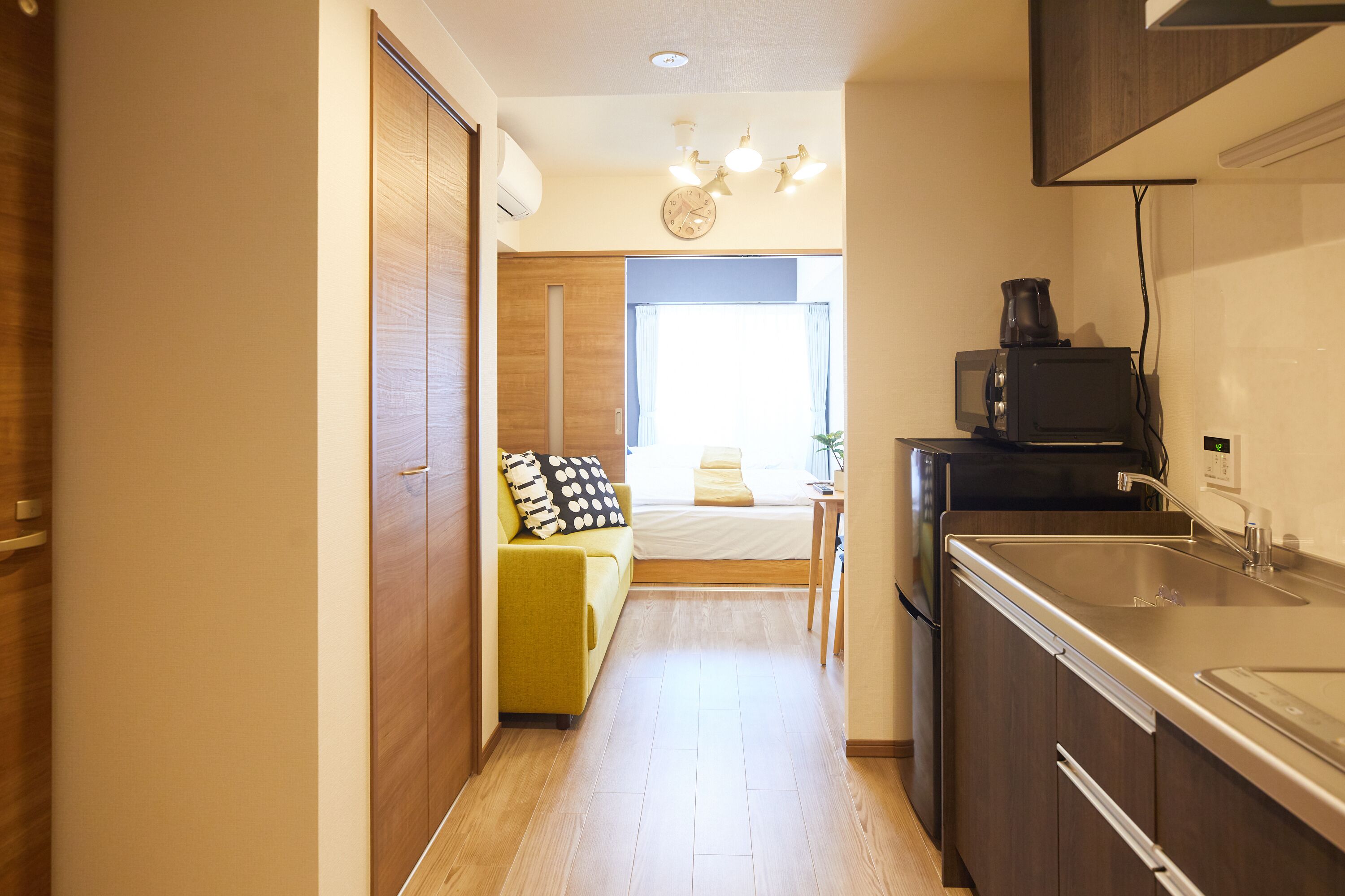 ベーシック アパートメント 1 ベッドルーム | 1 室のベッドルーム、WiFi (無料)