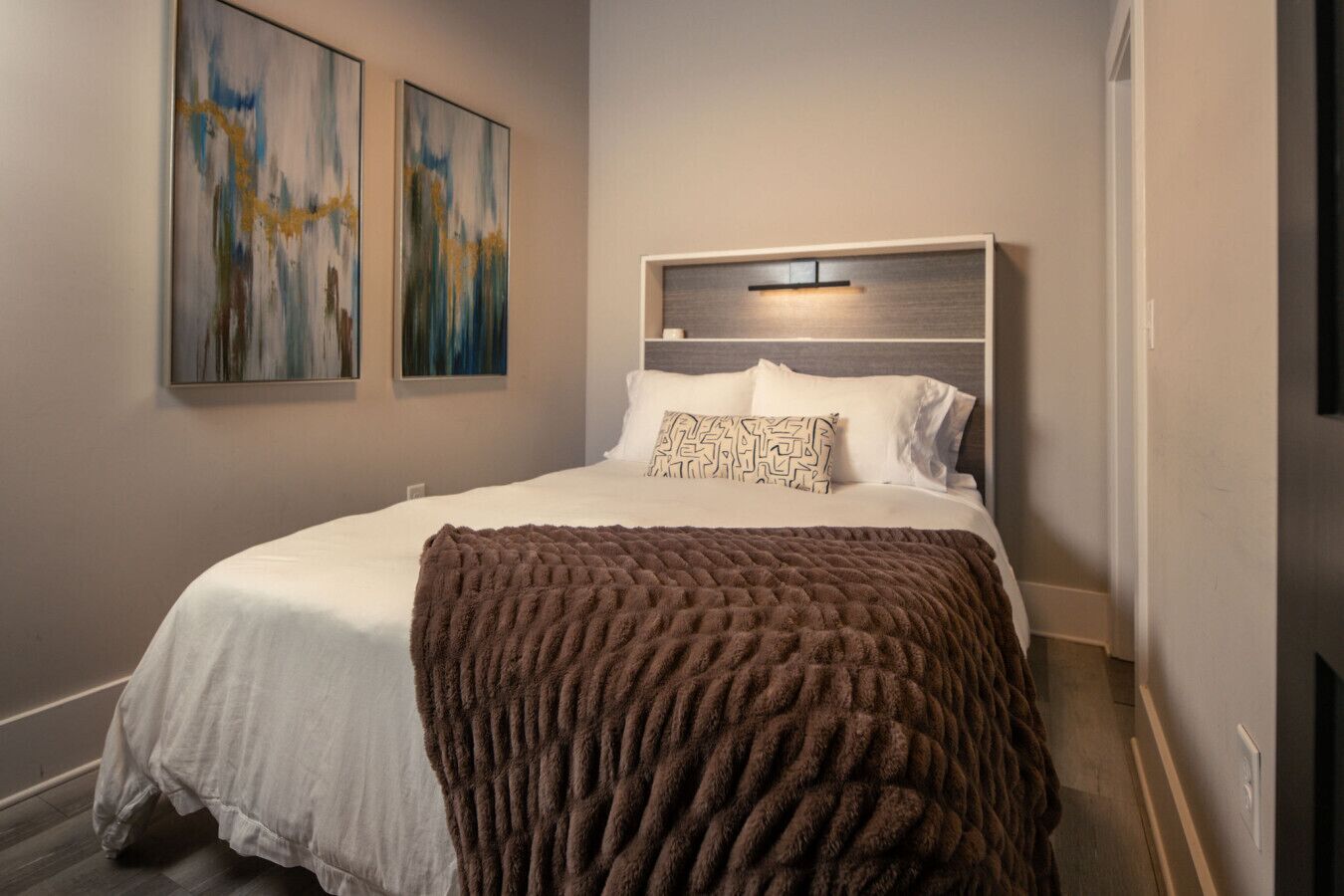 1 bedroom, iron/ironing board, travel crib, free WiFi