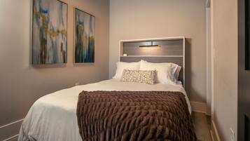 1 bedroom, iron/ironing board, travel crib, free WiFi