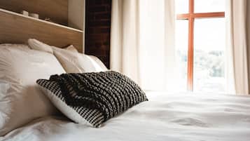 1 bedroom, iron/ironing board, travel crib, free WiFi