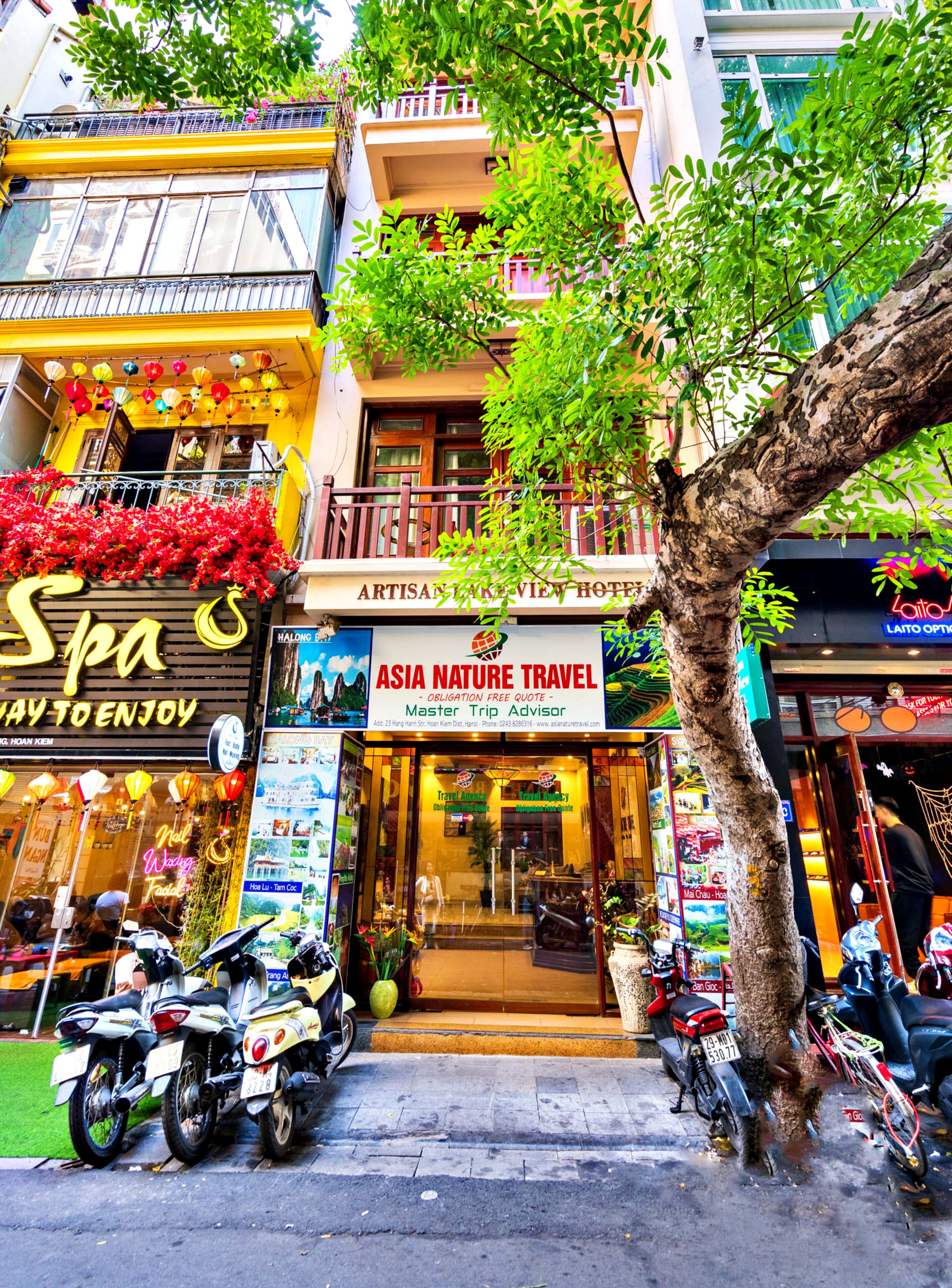 Fassade der Unterkunft