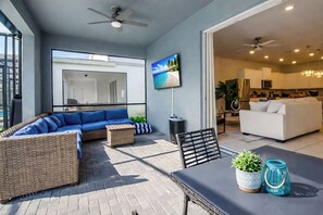 Smart TV, video games, foosball