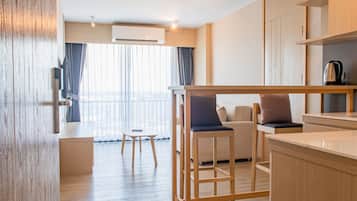 Deluxe-Doppelzimmer | Eigene Küche
