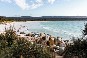 Am Strand, Strandtücher