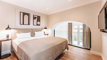 1 sovrum, värdeförvaringsskåp på rummet och strykjärn/strykbräda