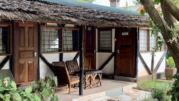 Quarto casal tradicional | Terraço/pátio