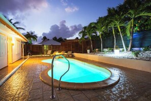 Outdoor pool - VILLA Z'EPICES (Saint-François)
