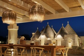 Espace banquet en plein air