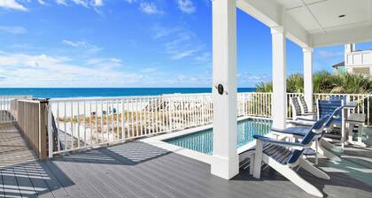 Beachfront Luxury | Heated Pool | Elevator | EV Charger
