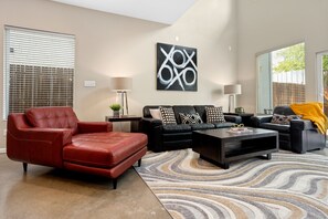 Smart TV, fireplace, offices