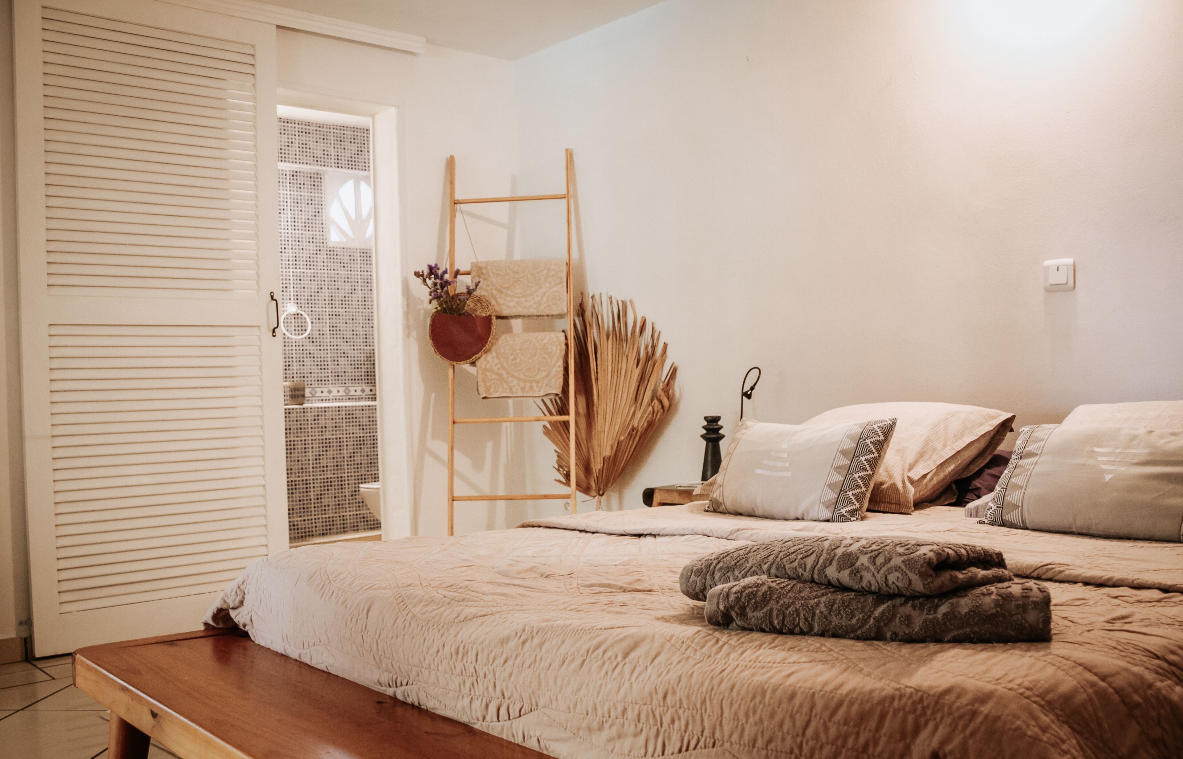 2 bedrooms, iron/ironing board, travel crib, WiFi