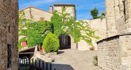 Maison de vacances 'La Maison du Vigneron' avec vue sur les montagnes, court de tennis & Wi-Fi