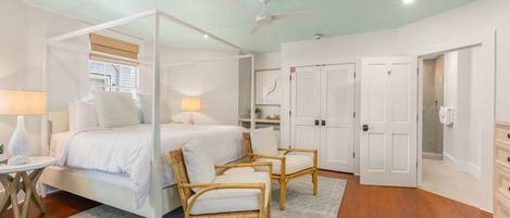 1 soverom, strykejern/-brett, wi-fi (inkludert) og sengetøy