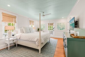 1 slaapkamer, een strijkplank/strijkijzer, gratis wifi, beddengoed