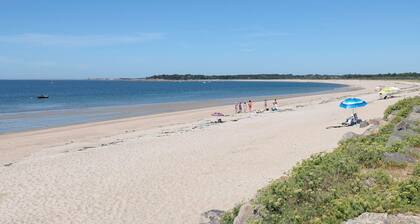 Maison 6 personnes avec accÚs privé à la plage